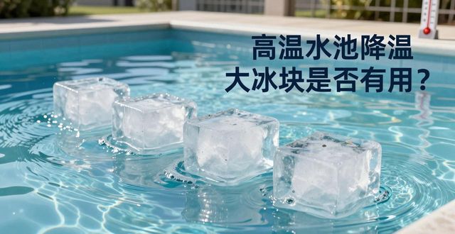 沙坪坝高温水池降温大冰块,到底管不管用?
